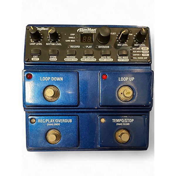 Used DigiTech JML2 JamMan Stereo Looper and Phrase Sampler Pedal