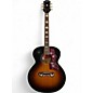 Used Epiphone J 200 Inspired by Gibson 2 Color Sunburst Acoustic Electric Guitar thumbnail