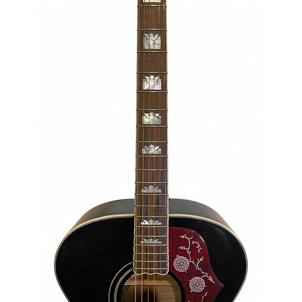 Used Epiphone J 200 Inspired by Gibson 2 Color Sunburst Acoustic Electric Guitar