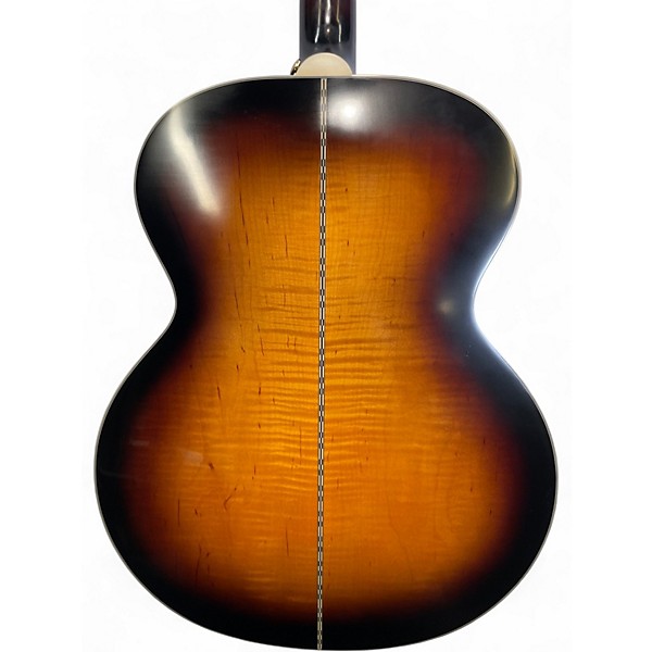 Used Epiphone J 200 Inspired by Gibson 2 Color Sunburst Acoustic Electric Guitar