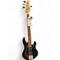 Used Sterling by Music Man StingRay 5 Ruby Red Burst Satin Electric Bass Guitar thumbnail