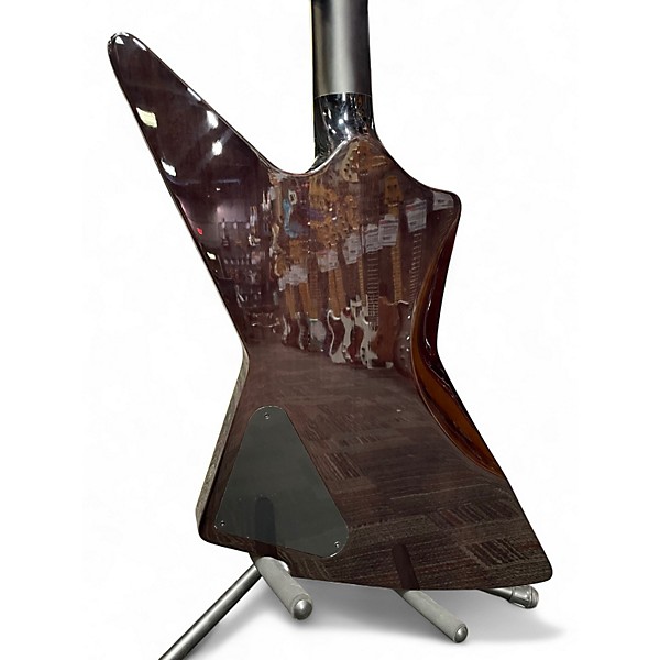 Used Grzenia Empress Transparent Green Burst Solid Body Electric Guitar