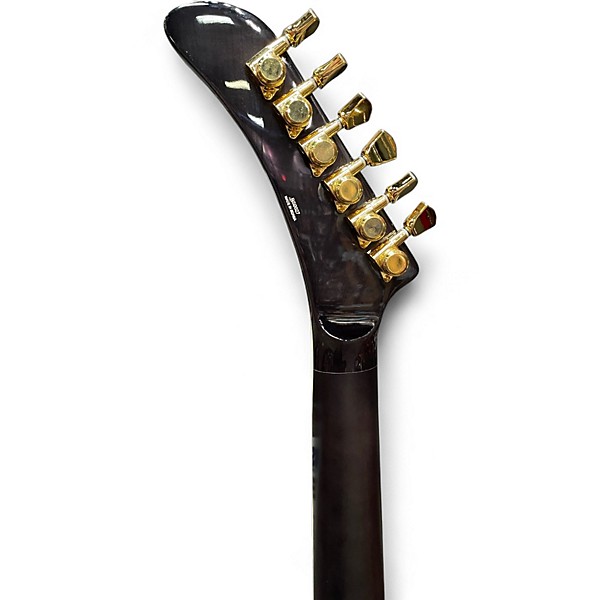 Used Grzenia Empress Transparent Green Burst Solid Body Electric Guitar