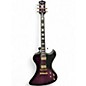 Used Grzenia Royale Purple Burst Solid Body Electric Guitar thumbnail