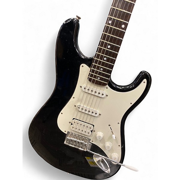 Used Rogue ST-4 Black Solid Body Electric Guitar