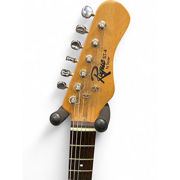 Used Rogue ST-4 Black Solid Body Electric Guitar