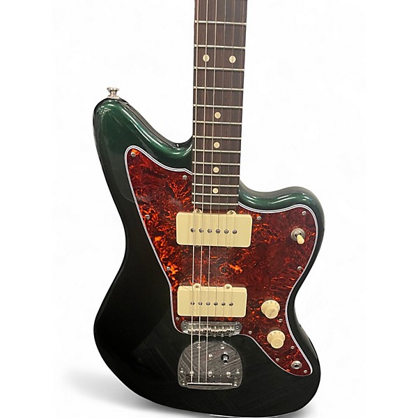 Used Fender Player II Jazzmaster British Racing Green Solid Body Electric Guitar