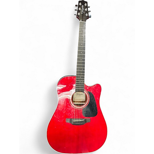 Used 2025 Takamine GD30CE RED Acoustic Electric Guitar