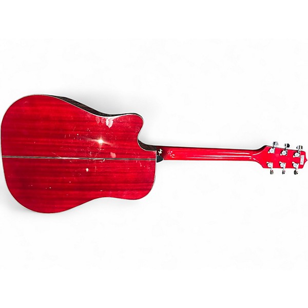 Used 2025 Takamine GD30CE RED Acoustic Electric Guitar