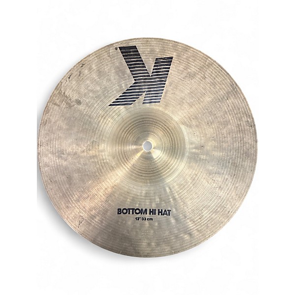 Used Zildjian 14in A Custom Hi Hat Pair Cymbal