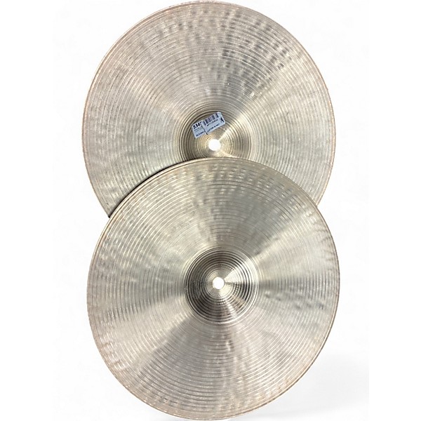 Used Zildjian 14in A Custom Hi Hat Pair Cymbal