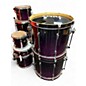 Used TAMA 8 Piece Rockstar PURPLE FADE Drum Kit
