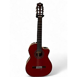 Used Cordoba GK Studio Negra Red Classical Acoustic Guitar