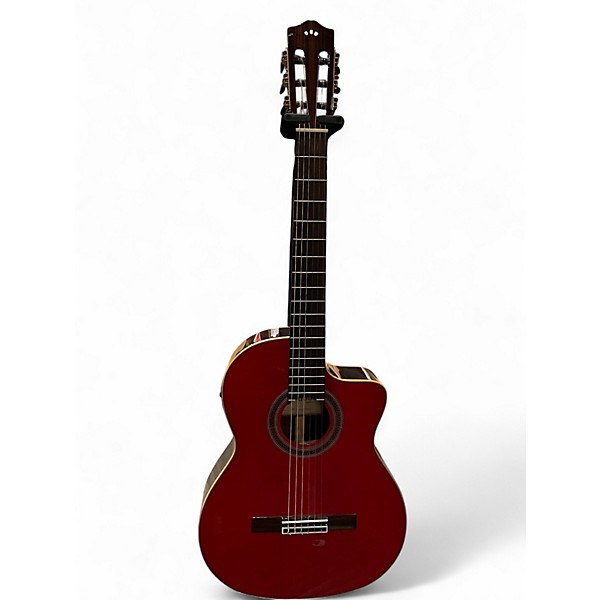 Used Cordoba GK Studio Negra Red Classical Acoustic Guitar