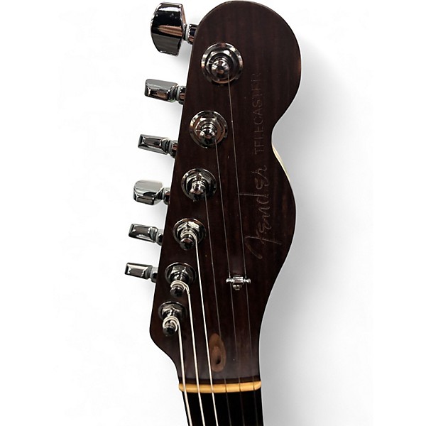 Used Fender American Deluxe Thinline Telecaster Limited Edition CHAMPAGNE GOLD Solid Body Electric Guitar