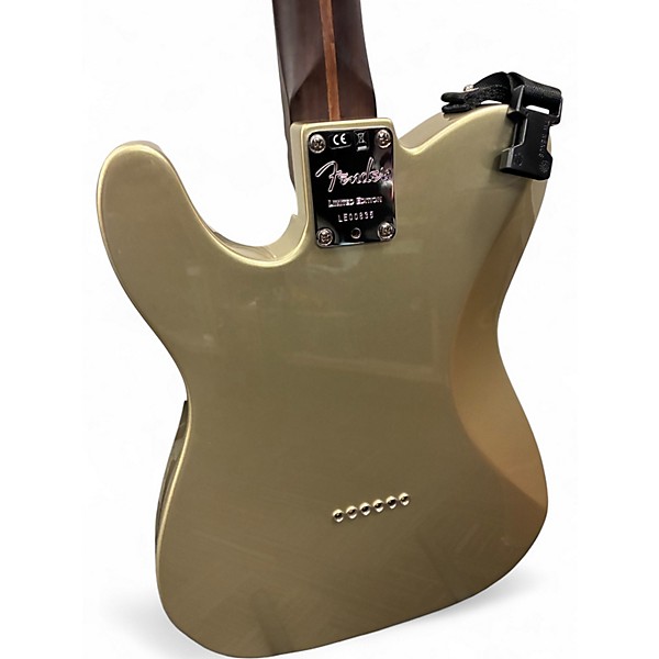 Used Fender American Deluxe Thinline Telecaster Limited Edition CHAMPAGNE GOLD Solid Body Electric Guitar