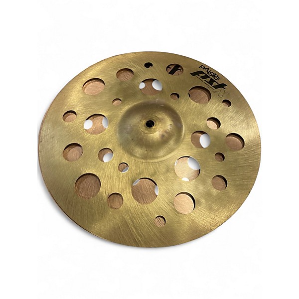 Used Paiste 14in PSTX 14"SWISS FLANGER STACK PAIR Cymbal