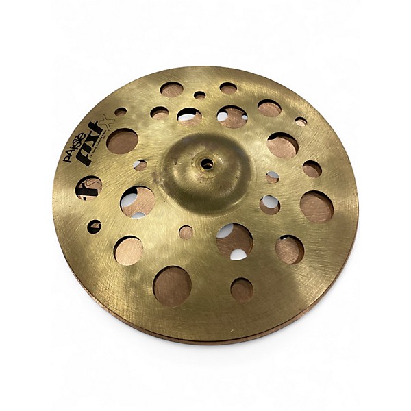 Used Paiste 14in PSTX 14"SWISS FLANGER STACK PAIR Cymbal