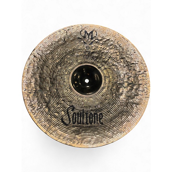 Used Soultone 15in Turkish CRASH CYMBAL MOFFETT SIGNATURE SERIES Cymbal