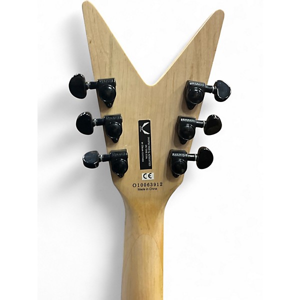 Used 2010s Dean Michael Amott Tyrant Black Solid Body Electric Guitar