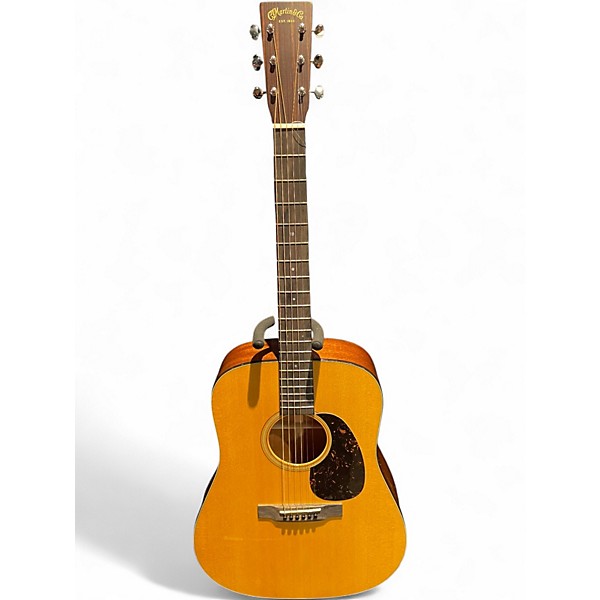 Used Martin D18 Natural Acoustic Guitar