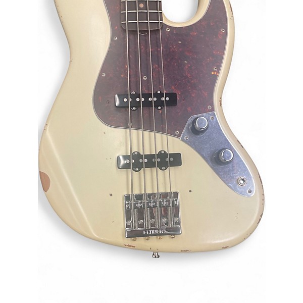 Used Fender 60TH ANNIVERSARY ROAD WA Olympic White Electric Bass Guitar