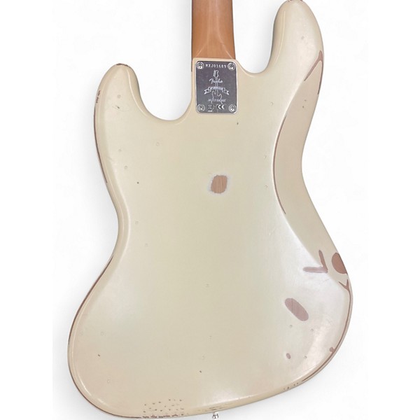 Used Fender 60TH ANNIVERSARY ROAD WA Olympic White Electric Bass Guitar