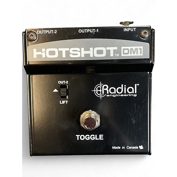 Used Radial Engineering Hotshot DM1 On-Stage Mic Mute Footswitch