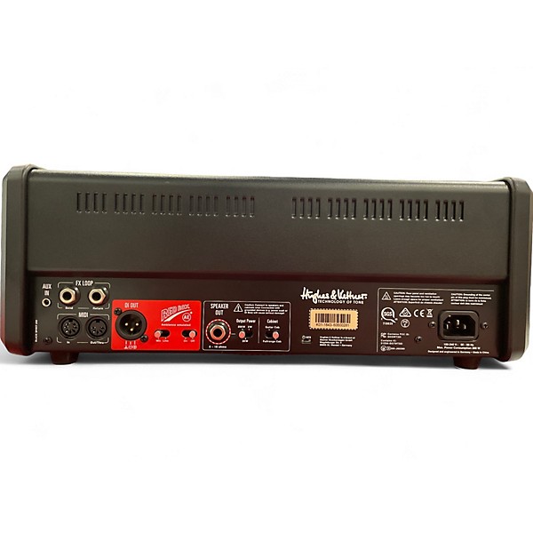 Used Hughes & Kettner black spirit 200 Solid State Guitar Amp Head