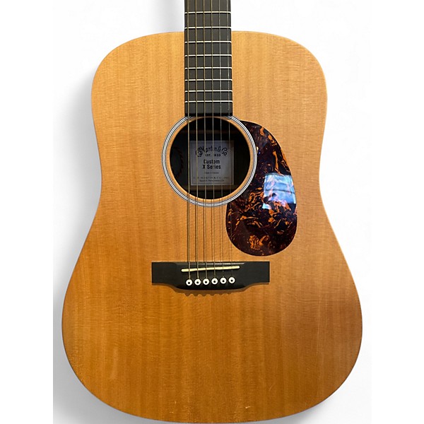 Used Martin X1-DE Natural Acoustic Electric Guitar
