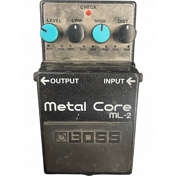 Used BOSS ML2 Metal Core Distortion Effect Pedal