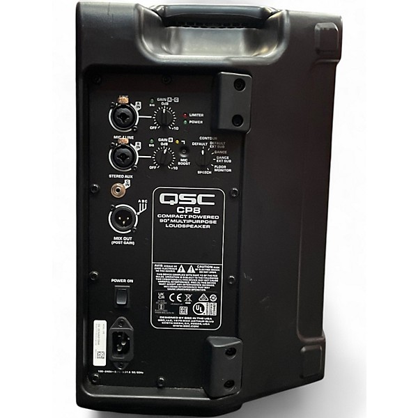 Used QSC cp8 Powered Speaker