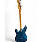Used 2009 Fender American Deluxe Stratocaster HSS Metallic Aqua Marine Solid Body Electric Guitar