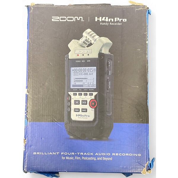 Used Zoom H4N MultiTrack Recorder