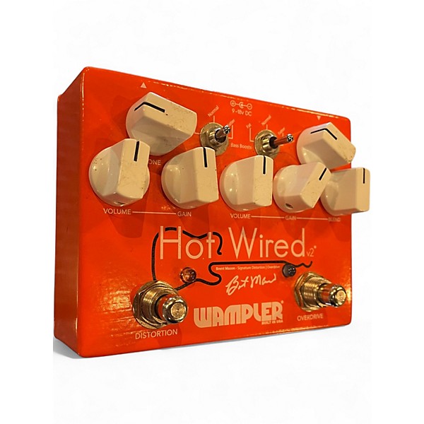 Used Wampler Hot Wired V2 Bret Mason Effect Pedal