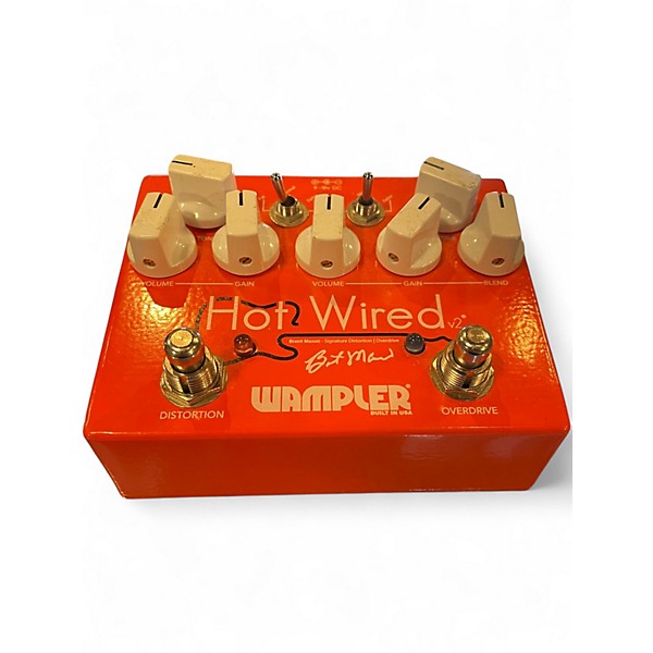 Used Wampler Hot Wired V2 Bret Mason Effect Pedal