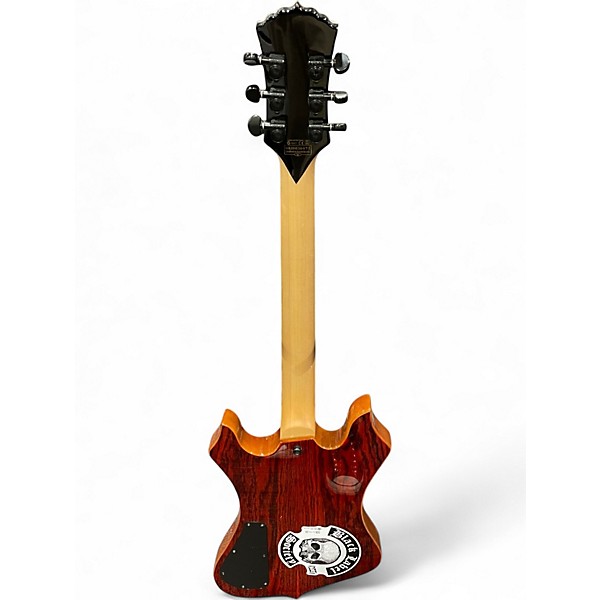 Used Wylde Audio Nomad Transparent Red Solid Body Electric Guitar