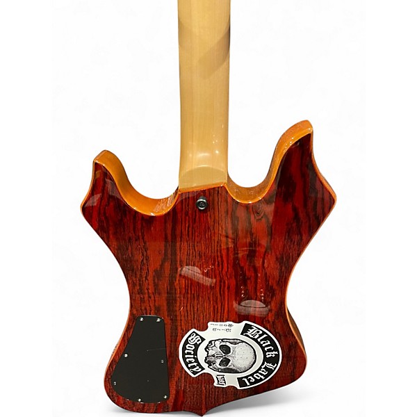 Used Wylde Audio Nomad Transparent Red Solid Body Electric Guitar