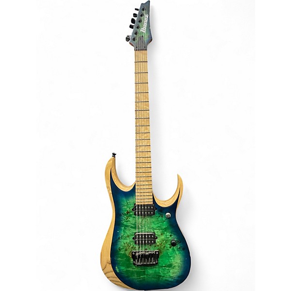 Used Ibanez RGDIX6MPB Surreal Burst Solid Body Electric Guitar