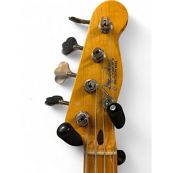 Used Fender 1954 AMERICAN VINTAGE II PRECISION BASS 2 Tone Sunburst Electric Bass Guitar