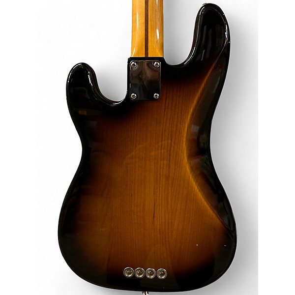 Used Fender 1954 AMERICAN VINTAGE II PRECISION BASS 2 Tone Sunburst Electric Bass Guitar