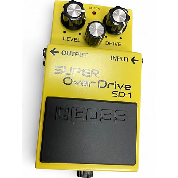 Used BOSS SD1 Super Overdrive Effect Pedal