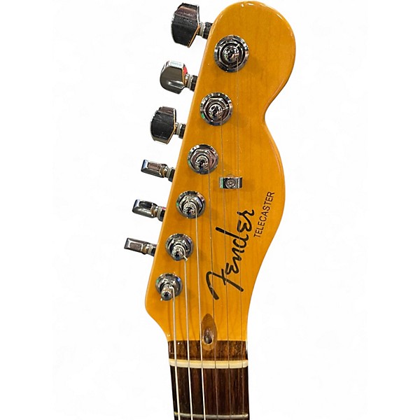 Used 2023 Fender American Ultra Telecaster 3 Tone Sunburst Solid Body Electric Guitar