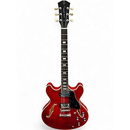 Used Sire H7 Cherry Hollow Body Electric Guitar