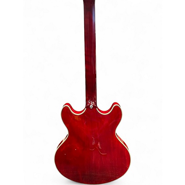 Used Sire H7 Cherry Hollow Body Electric Guitar