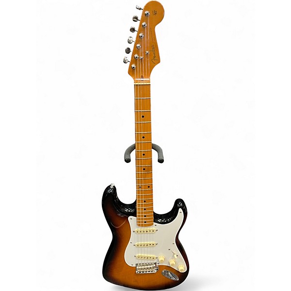 Used 2000 Fender Classic Player '50s Stratocaster 3 Color Sunburst Solid Body Electric Guitar