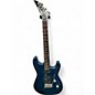 Used Charvette By Charvel Double Cut Blue Solid Body Electric Guitar thumbnail