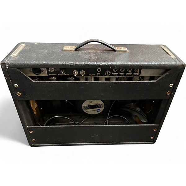 Vintage 1968 Fender Deluxe Reverb Tube Guitar Combo Amp