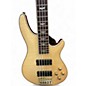 Used Schecter Guitar Research Diamond Series Omen Extreme 5 Natural Electric Bass Guitar