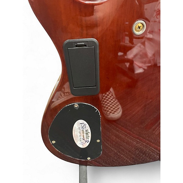 Used Schecter Guitar Research Diamond Series Omen Extreme 5 Natural Electric Bass Guitar